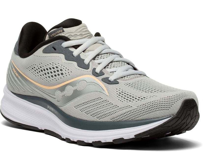 Saucony Ride 14 Women's Running Shoes Grey | Canada 190ILHS